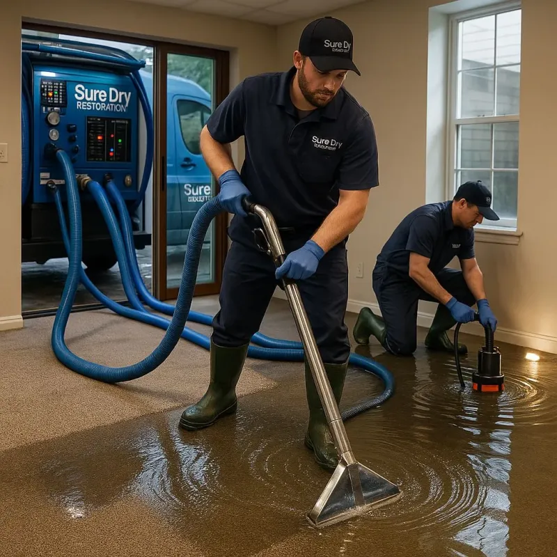 Water Extraction and Removal process in Silver Lake, WI